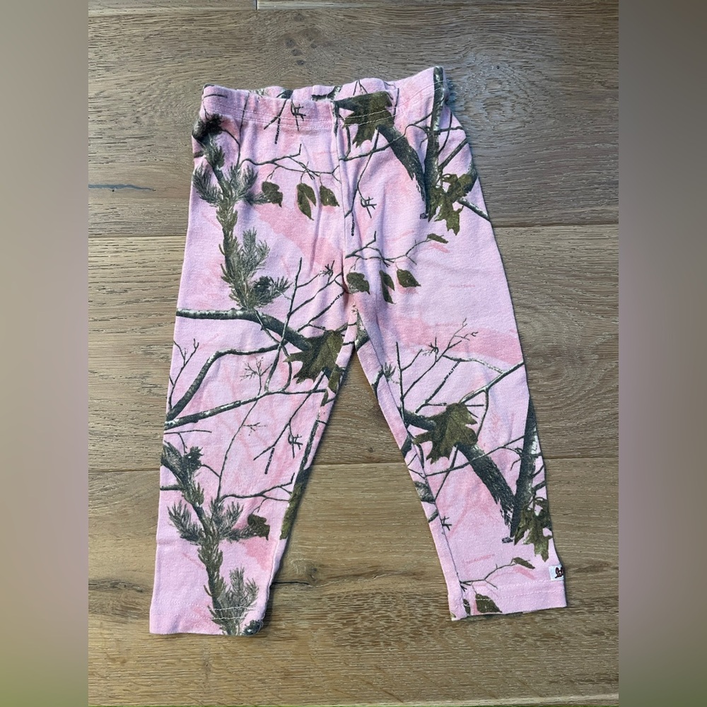 Pink Camouflage Kids toddler sleeping pants size 3T bottoms